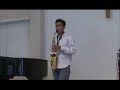 FineArts08 - Kile Venegas (sax solo)