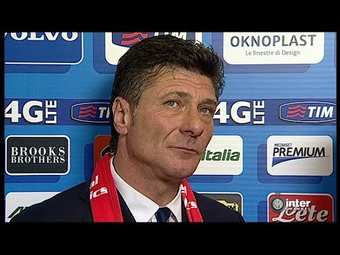 INTERVISTA WALTER MAZZARRI POST INTER - NAPOLI