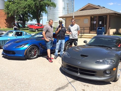 Z06 Corvette at the Big Blue Mile