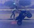 Libyan Motorcycle Stunt Yamaha 660 شباب بنغازي