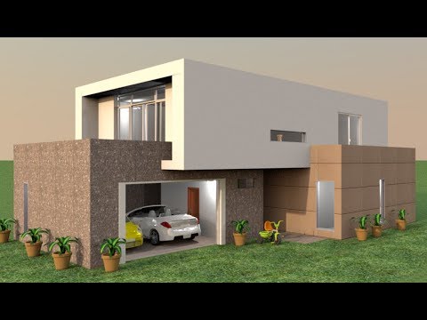 Sweet Home 3D Modern Villa Complete Project