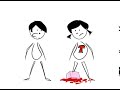 Tampon Girl Loses Her Virginity