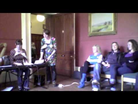 footstompin1 - Karine Polwart and the Tinto Summer School tutors sing Katy Perry and Bruno Mars songs as the finale to their tutors concert. This is a little sample of the ...