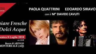 Aringo 2018: Intervista a Paola Quattrini, Edoardo Siravo e Davide Cavuti