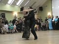 Miriam Larici and Leonardo Barrionuevo lead dancers of Tango Adamor are performing at in Argentine Association, Burbank, CA at the 1st Anniversary of 