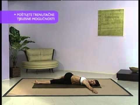 PilatesYoga vježba 2 - JEDNOSTAVNO UVRTANJE