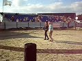 Mara op horse event met Lammert Haanstra
