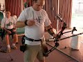 Doron shooting arrows