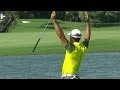 Click to View : WGC-Cadillac Championship 2014 : Woods rentre un putt de 27 mètres