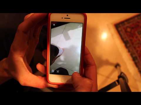 how to snap video without holding