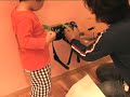 HA*RU壁紙ステッカーを息子と貼ってみました