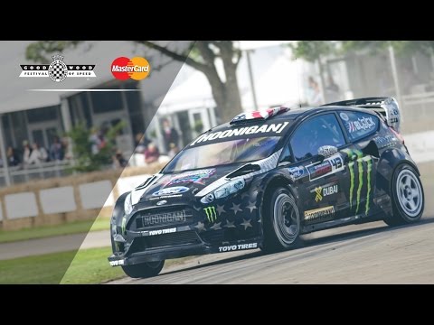 Ken Block en el Ford Fiesta RX43