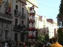 Castellers de Barcelona: 4d8a carregat Terrassa 16/11/2008 Castellers de Barcelona: 4d8a carregat Terrassa 16/11/2008