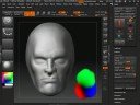 Zbrush - Custom palette trick for polypainting in Zbrush 3
