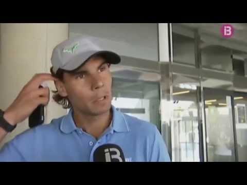 Juan Monaco picked Rafael Nadal up at Palma airport (after Roland Garros 2013)