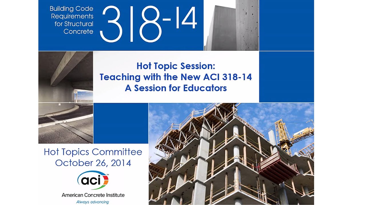 Teaching with a New ACI 318-14
