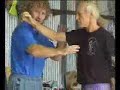 Push Hands Self -Defence  This tape shows how to use the training method of push hands to learn about higher level self defence. Fighting methods that can be used from the push hands routine are shown. Plus some advanced ideas on self-defence in general.