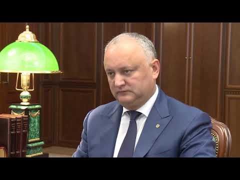 Igor Dodon a avut o întrevedere cu Petru Pușcari