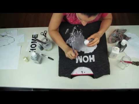 how to make your own t-shirt paint