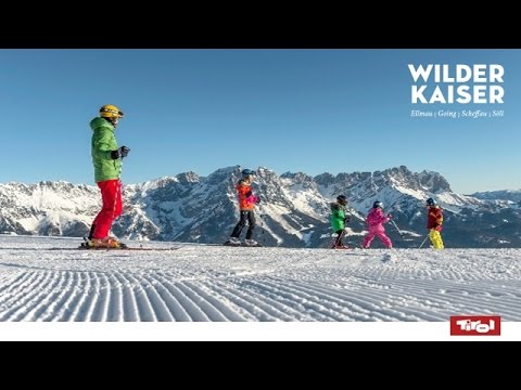 Wilder Kaiser Family Skiing