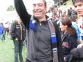 Andre imita Mancini in panchina al Tardini Andre imita Mancini in panchina al Tardini