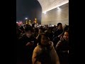 跨年夜河北正定县民众冲破警察封锁进入南城门参加跨年活动