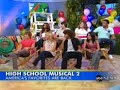 the cast of hsm2 on good morning america   part 1