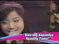 FEU Chorale, 1st place winners in the university category of the Vivere Choral Christmas Competition performs with Charice Pempengo in ABS-CBN's Boy  Kris. December 22, 2008