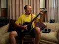 boogie woogie dance by tampa red performed by keni lee burgess on six string banjitar / guitjo in vestapol tuning key of c (cgcegc). 
 tampa red (january 8, 1904) - march 19, 1981), born hudson woodbridge, but known from childhood as hudson whittaker, was an influential american musician.
tampa red is best known as an accomplished and influential blues guitarist who had a unique single-string bottleneck style. 
the national guitar he used was a gold-plated tricone, which was found in illinois in the 1990s and later sold to the 
