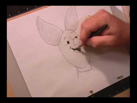 how to draw eeyore step by step easy