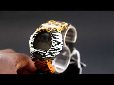 how to spray paint a g shock