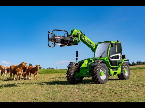 Kompaktní řada teleskopických manipulátorů Merlo