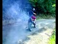 Burnout con KTM exc 125 (parte1)...