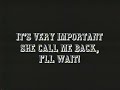 1996 Sahavas Video - Waiting For A Call
