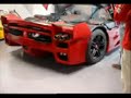 Ferrari FXX in Monza pit. Engine sound !...