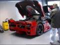 Ferrari FXX in Monza pit. Engine sound !...