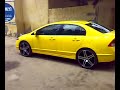 New Civic Amarelo - Suspens�o a Ar