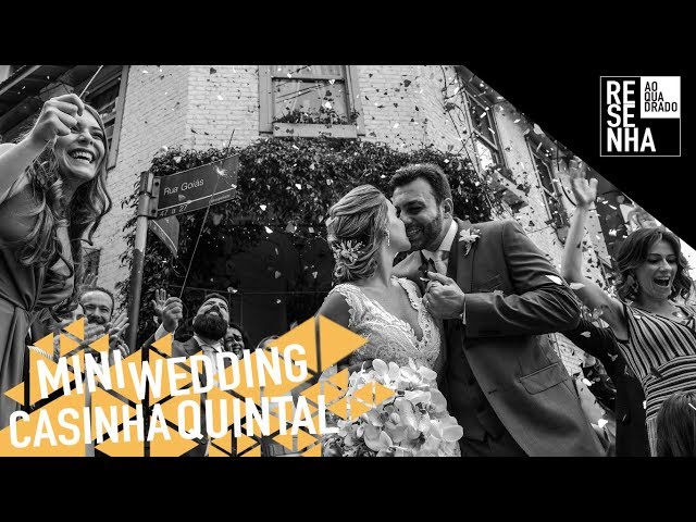 Mini Wedding - Casinha Quintal