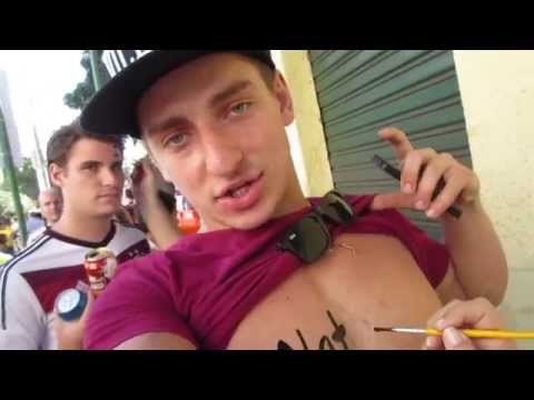 Preparing To Streak At World Cup!