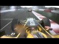 Robert Kubica start onboard at Spa 2010 + interview after race