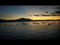sunset on Lake Chapala / atardecer en chapala