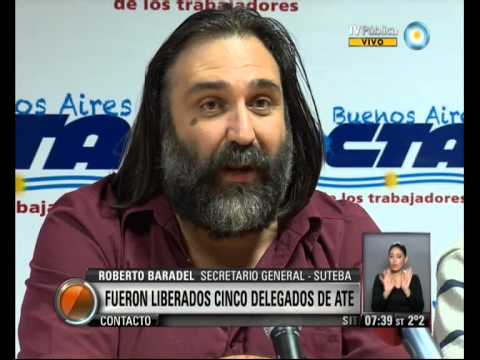 Visión 7: Fueron liberados los 5 delegados de ATE