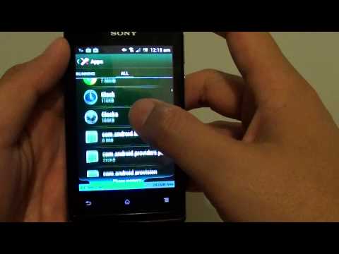how to uninstall facebook on xperia j