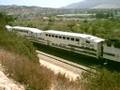 Metrolink flying by Esperanza Hill