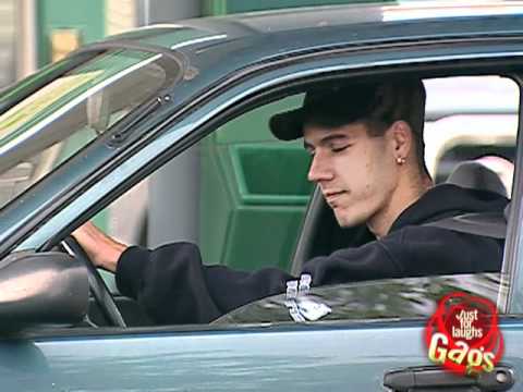 Driving Away With Gas Pump