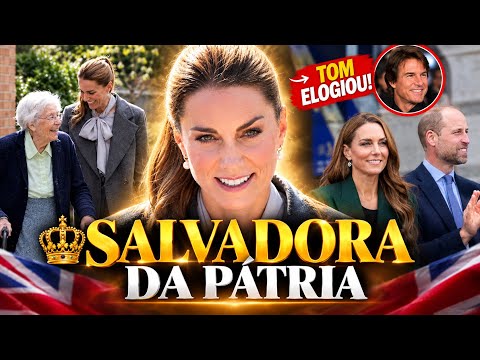 👑 KATE TOMA AS RÉDEAS DA REALEZA EM MEIO AO CAOS E GANHA ELOGIO DE TOM CRUISE