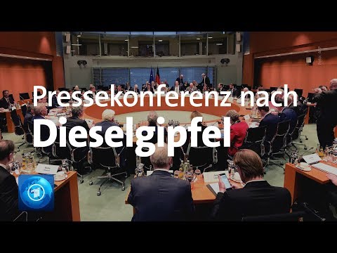 Diesel-Gipfel: Fast eine Milliarde Euro zustzlich im Kampf gegen Fahrverbote