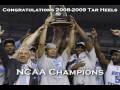 North Carolina (UNC) Tar Heels 2008-2009 NCAA Champions Tribute