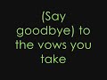 My Chemical Romance-To The End lyrics