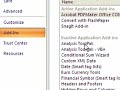 Activating Anova DB Analysis Function - Excel 2007